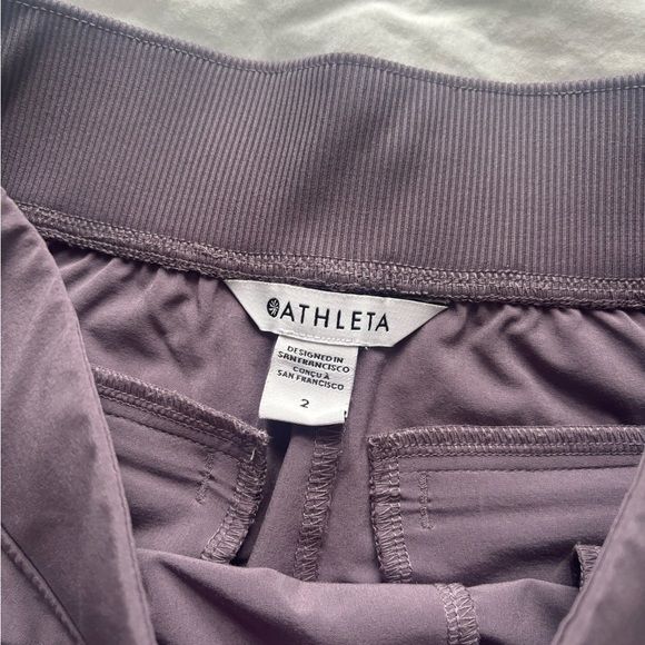 Athleta Brooklyn Mid-Rise Ankle Pant - Dark Purple - Picture 3 of 5